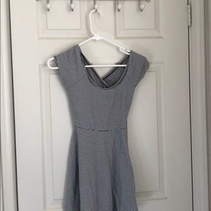 Striped Skater Dress